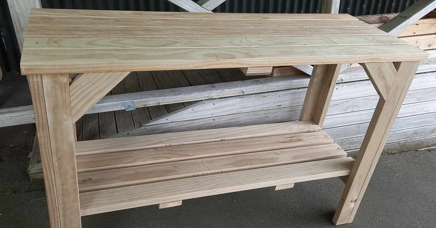 Treated Outdoor Potting Table