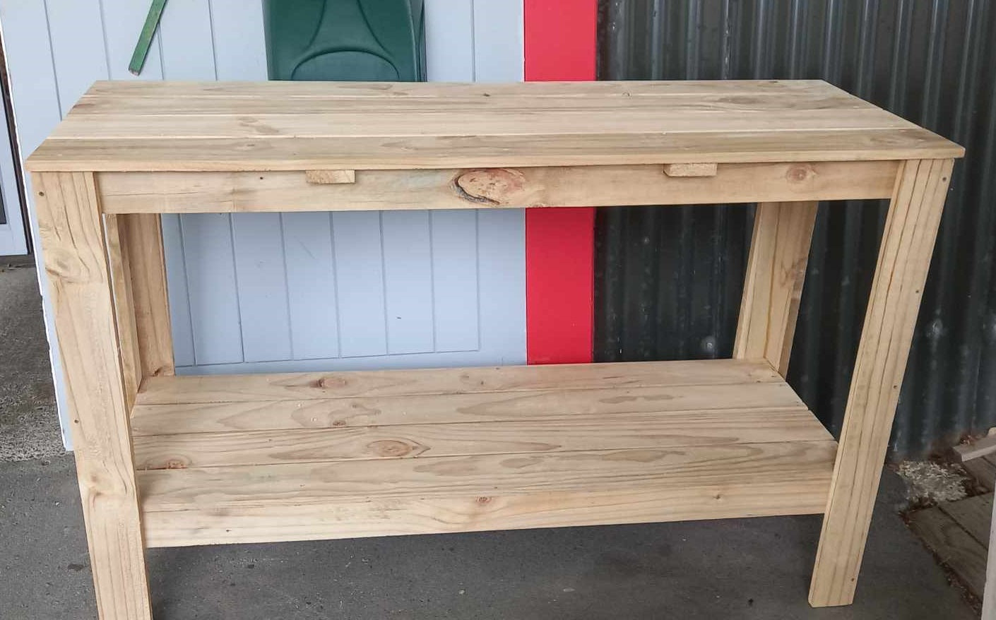 Rustic Outdoor Potting Table