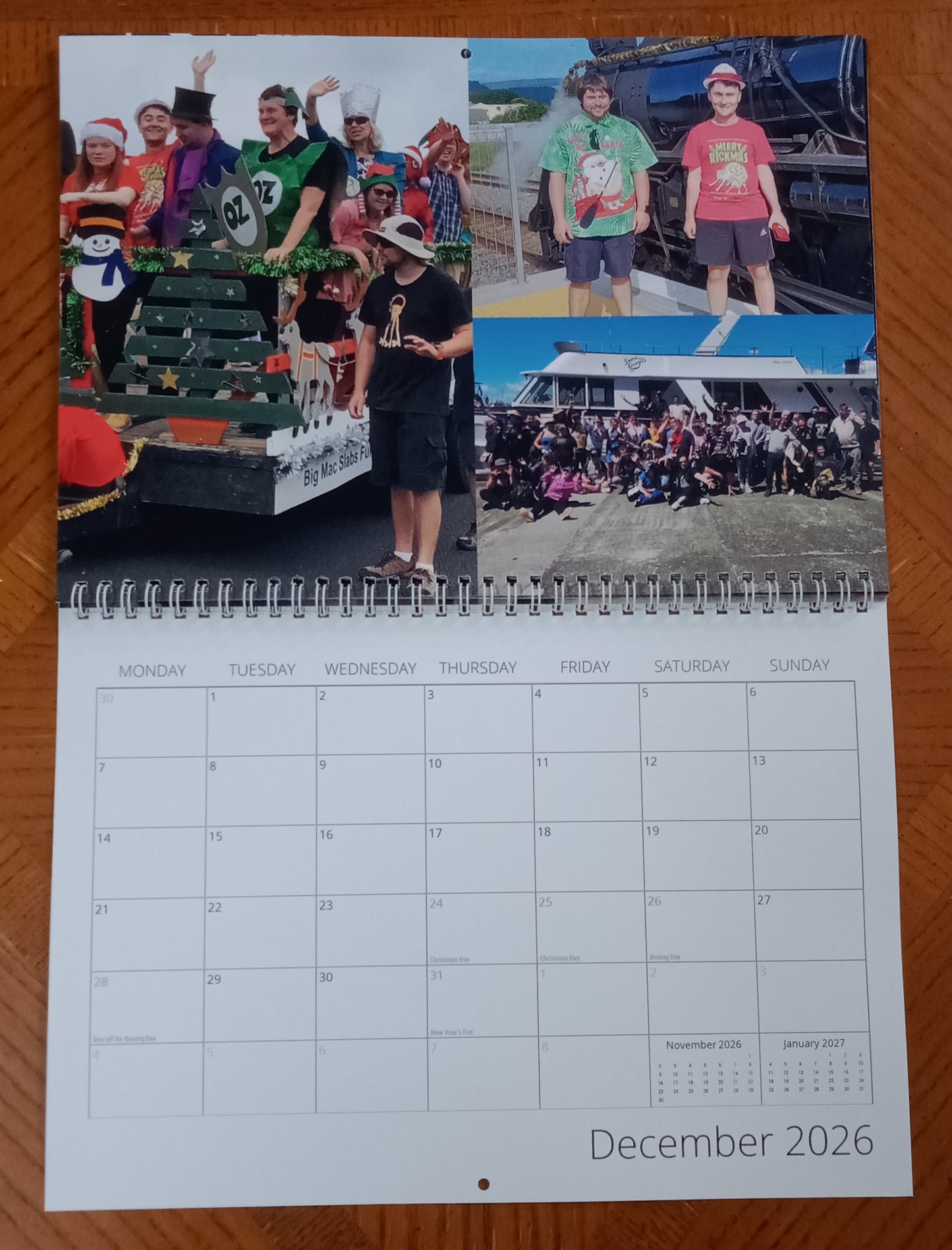 The Shed Project Kāpiti 2026 Wall Calendar Fundraiser
