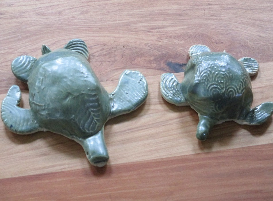 Pottery Turtle by Shed Artist