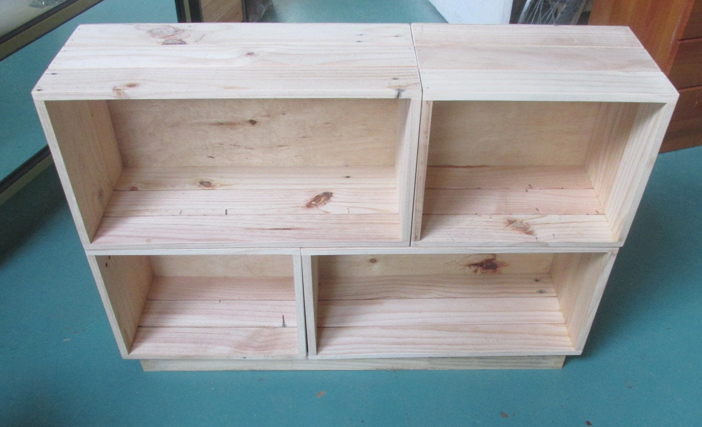 Crate-Style Storage Unit
