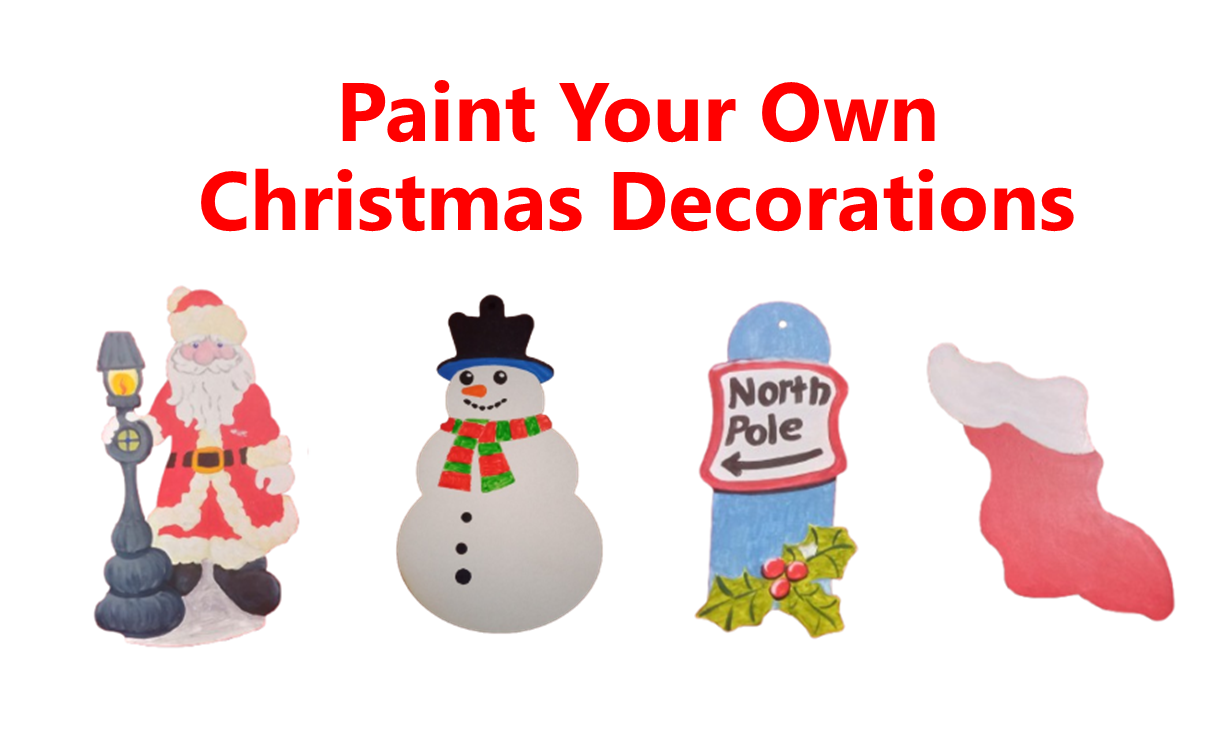 Paint Your Own Christmas Decoration Kit