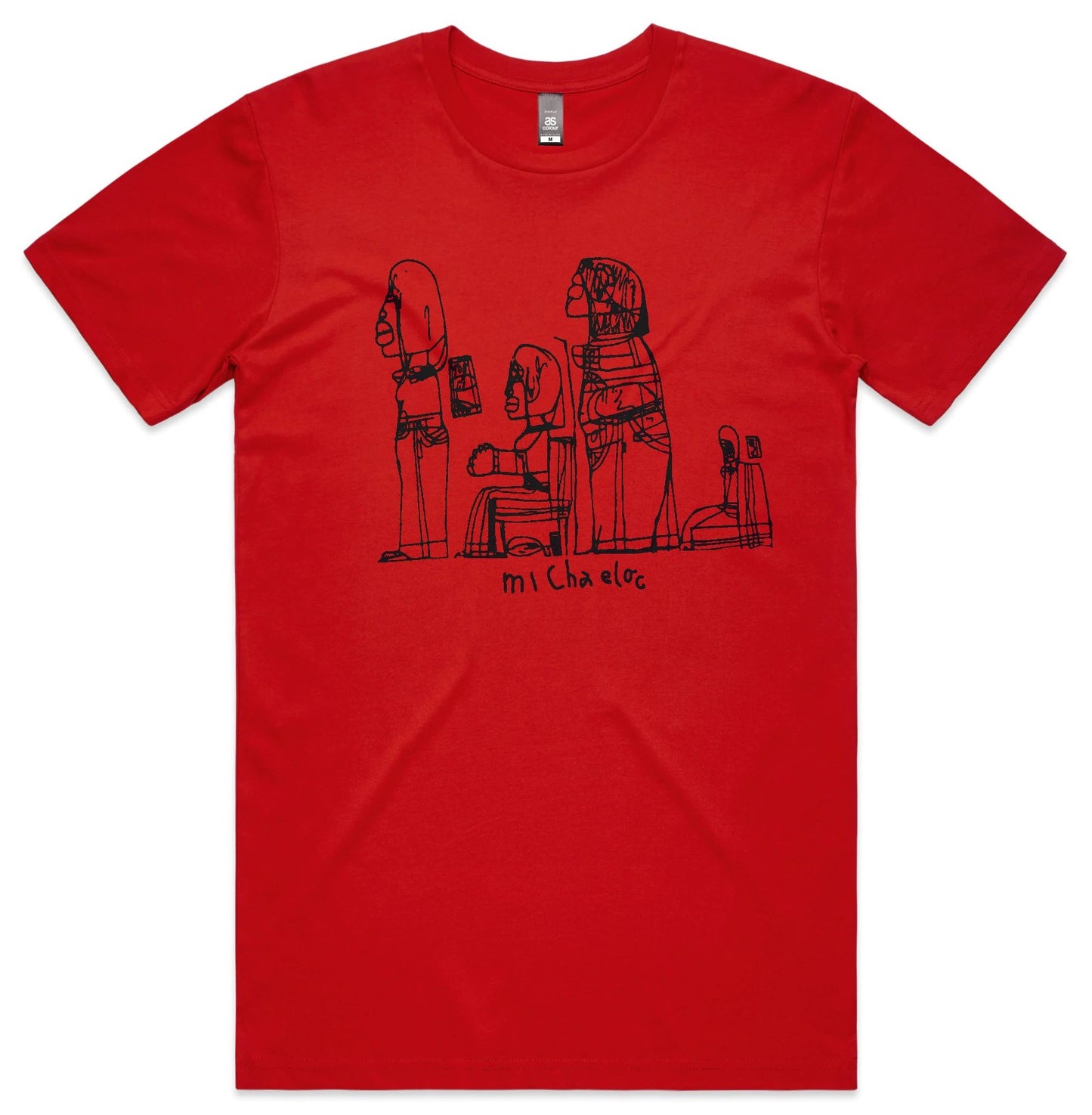 T-Shirt by MichaelOC, Red