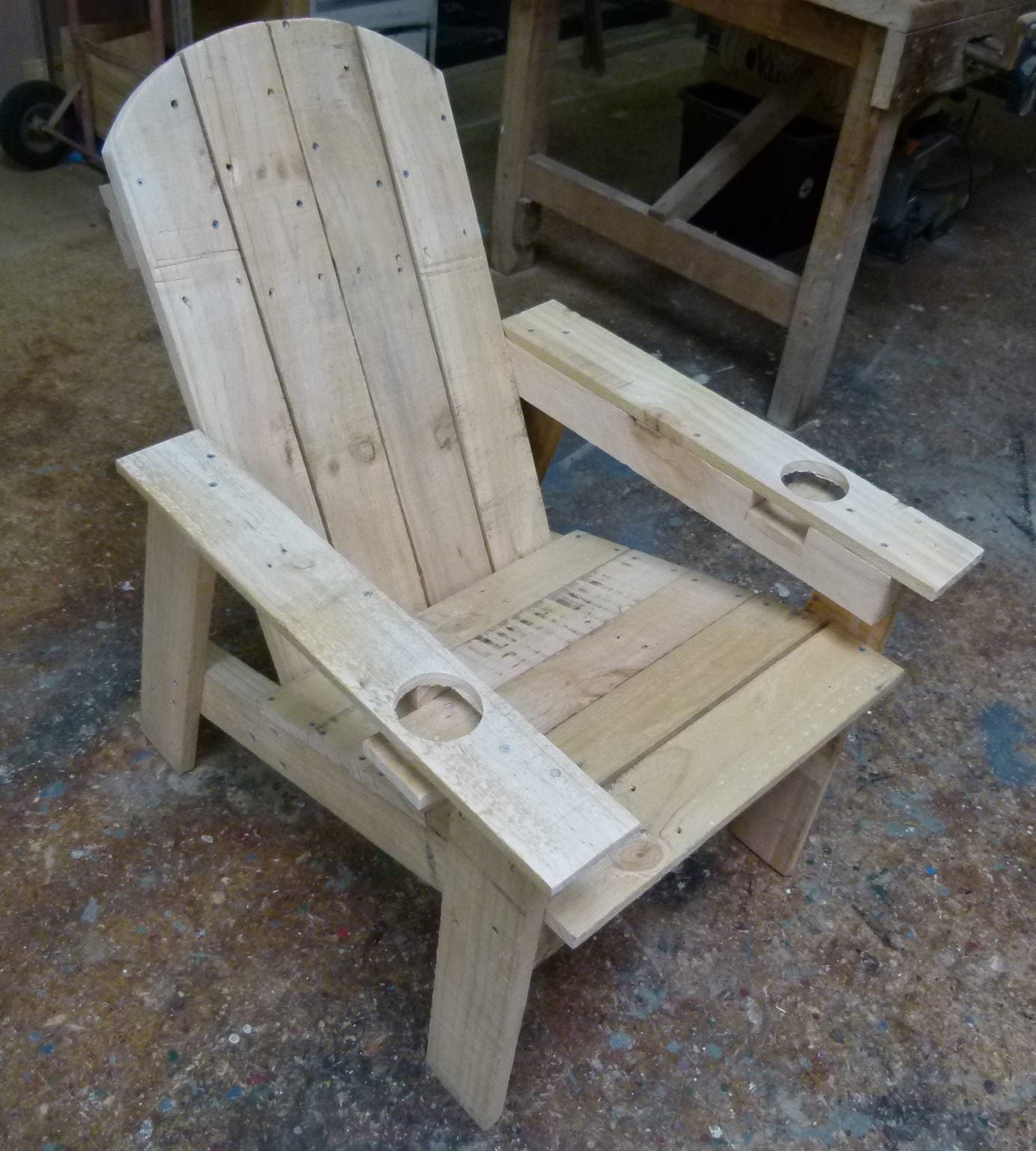 Upcycled Outdoor Patio Chair (Pallet Timber)