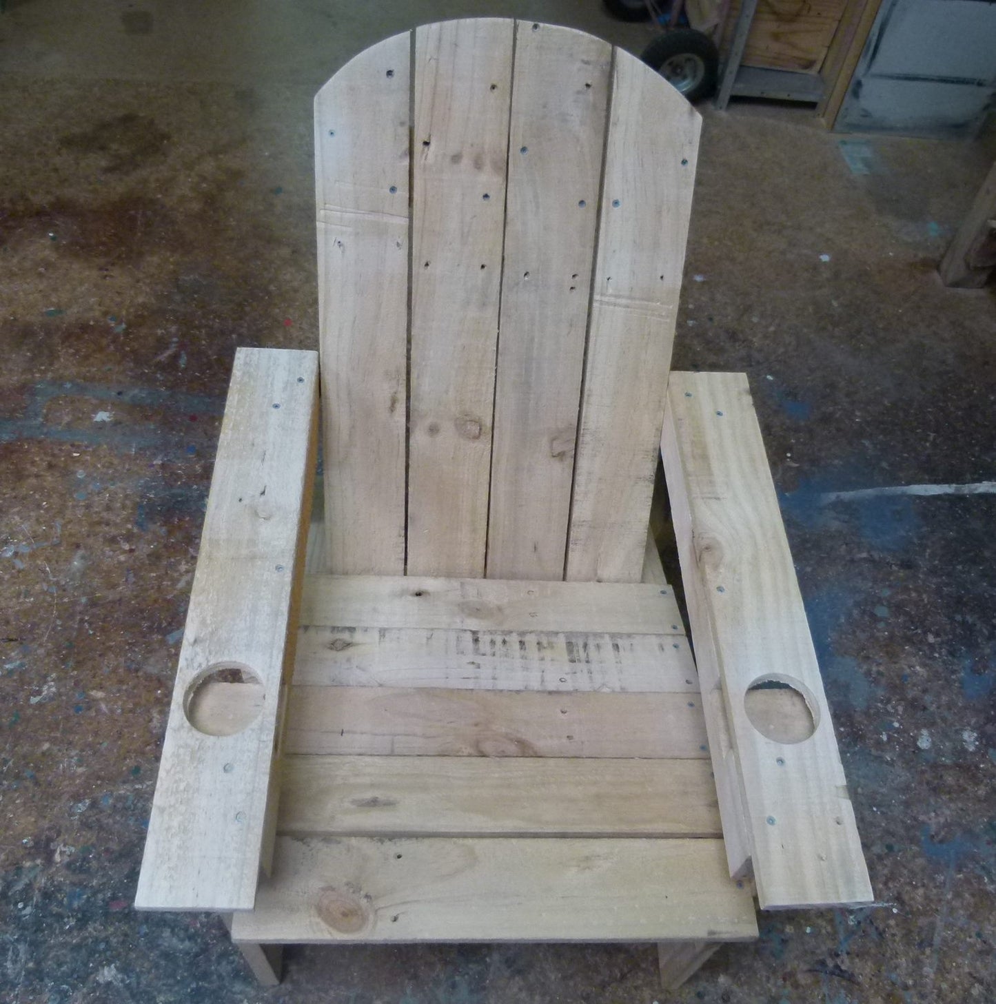 Upcycled Outdoor Patio Chair (Pallet Timber)