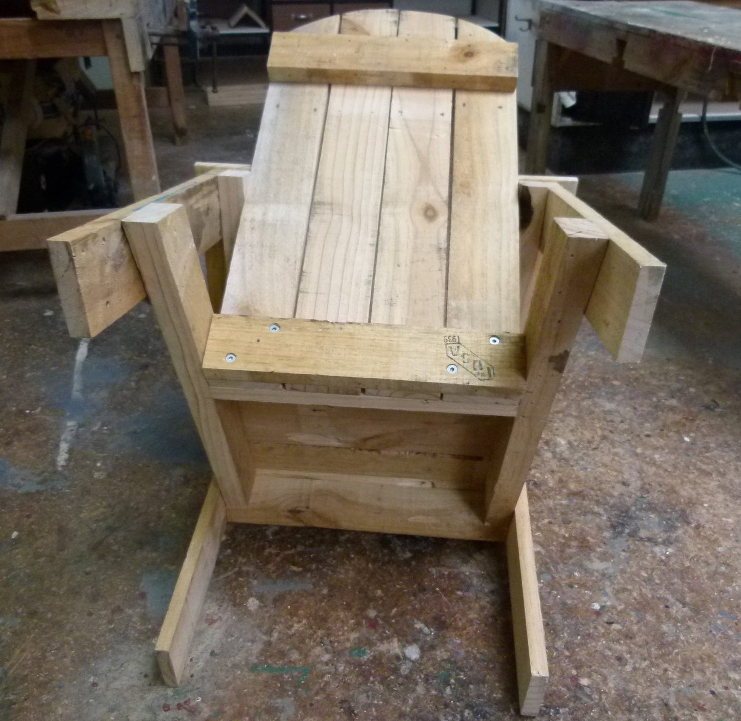 Upcycled Outdoor Patio Chair (Pallet Timber)