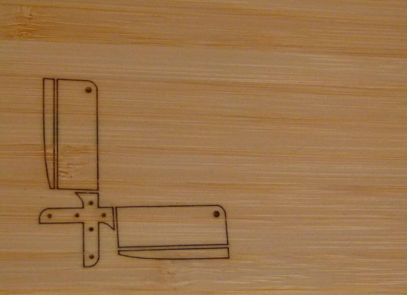 Decorative Bamboo Chopping Board