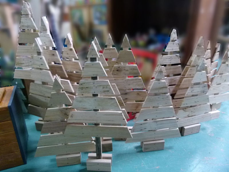 Wooden Christmas Tree