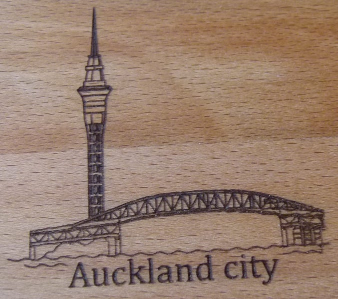 "Auckland" Chopping Board