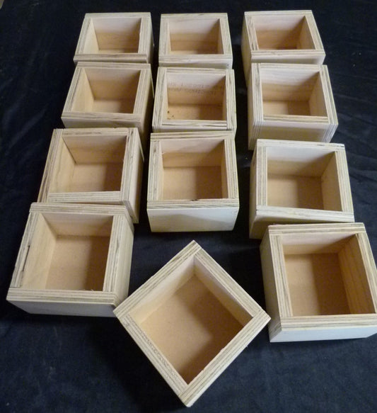 Set of 12 Mini Storage Boxes