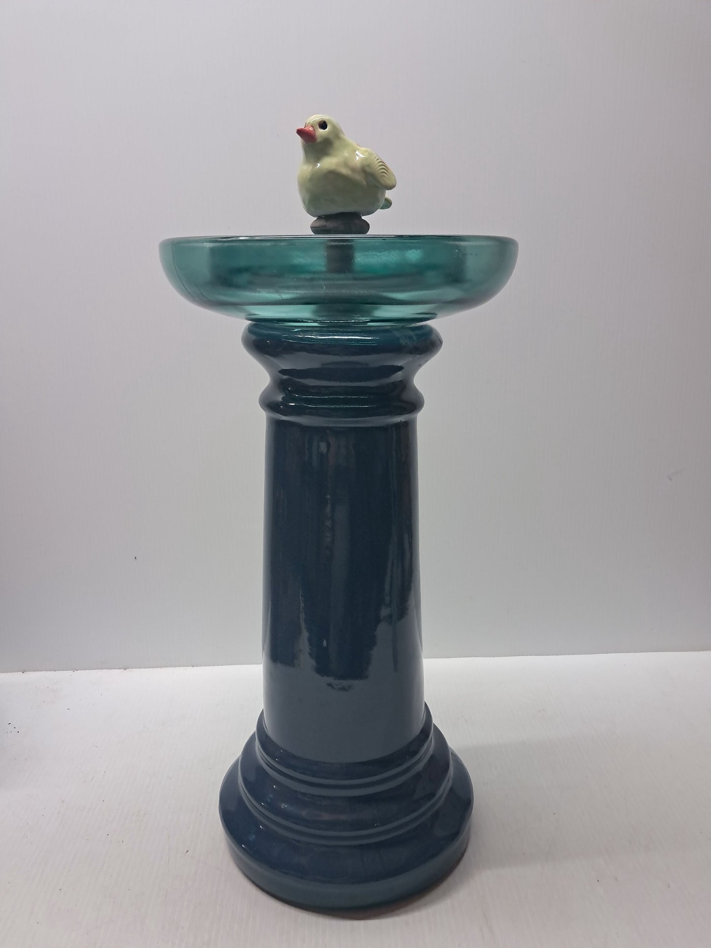 Upcycled Bird Bath