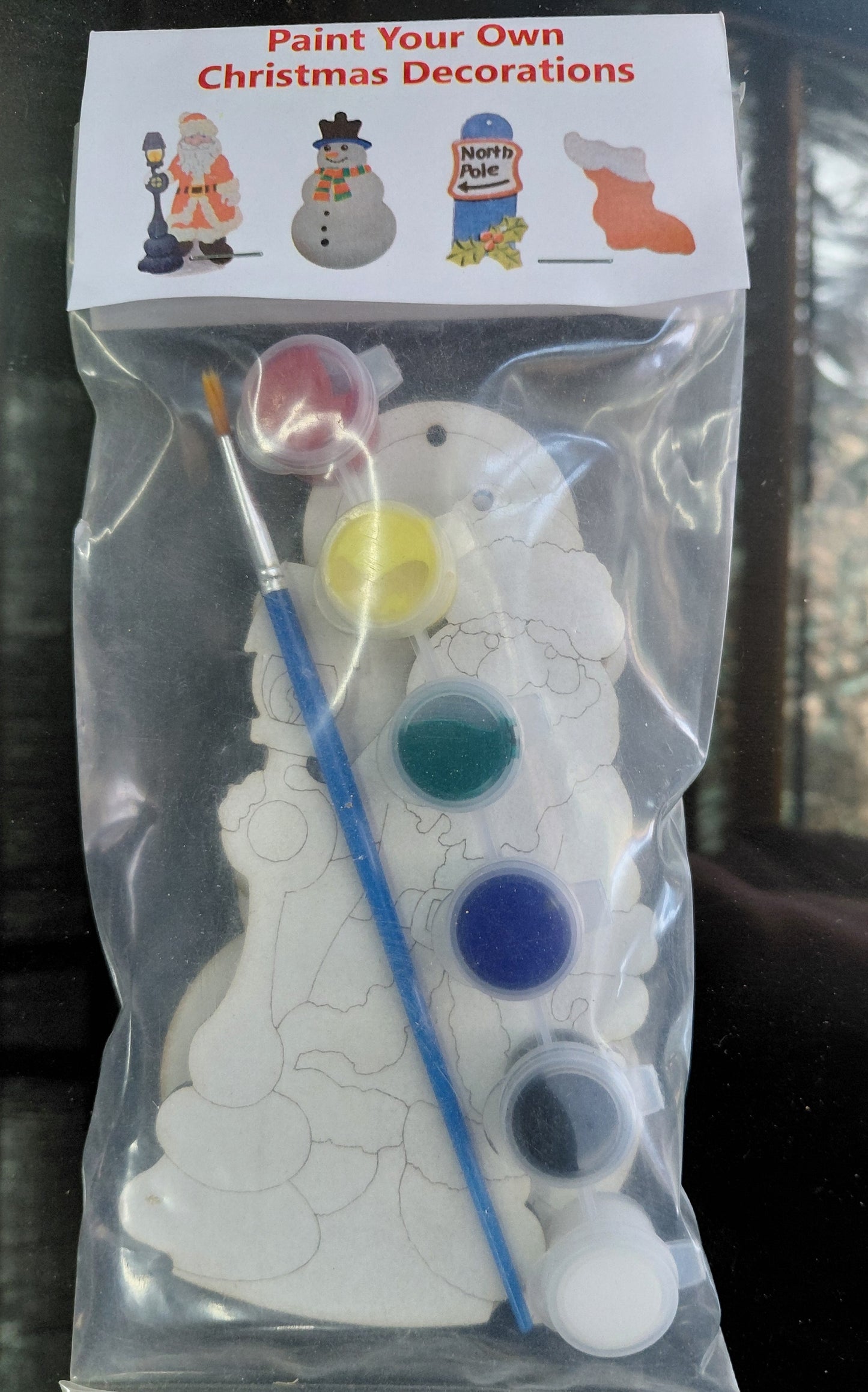 Paint Your Own Christmas Decoration Kit