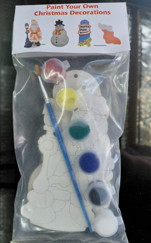 Paint Your Own Christmas Decoration Kit