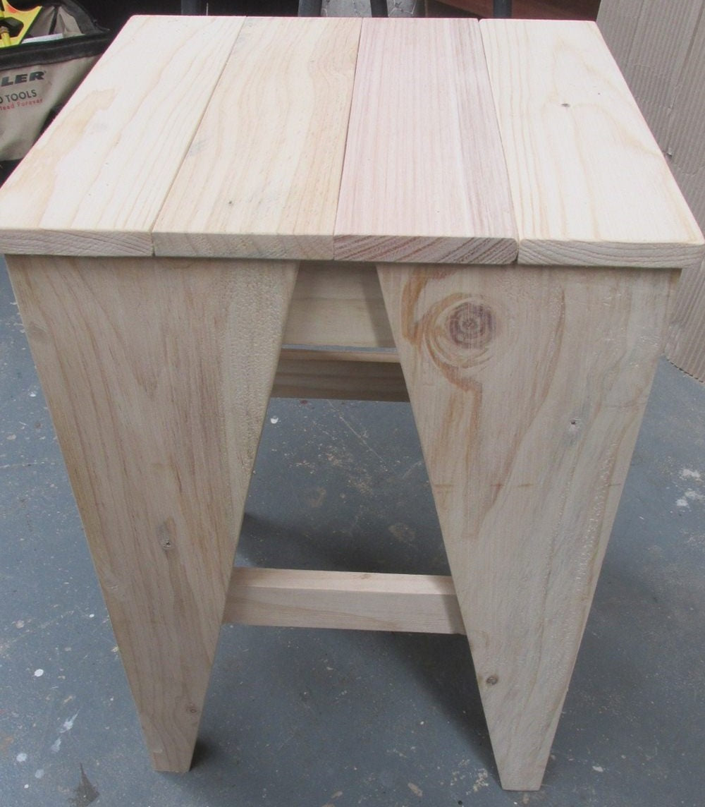 Upcycled Pallet Timber Stool