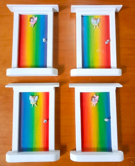 Rainbow Fairy Door