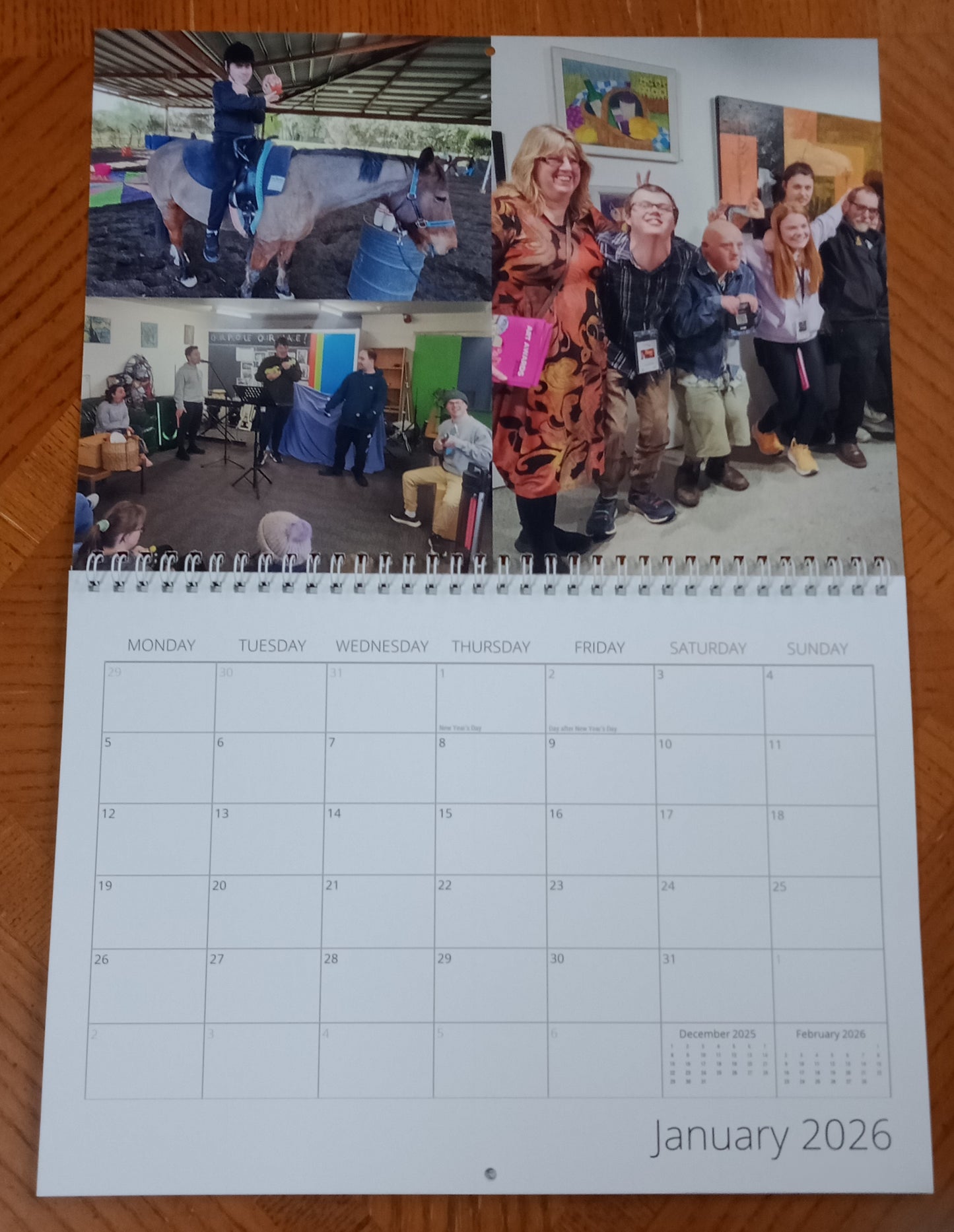 The Shed Project Kāpiti 2026 Wall Calendar Fundraiser