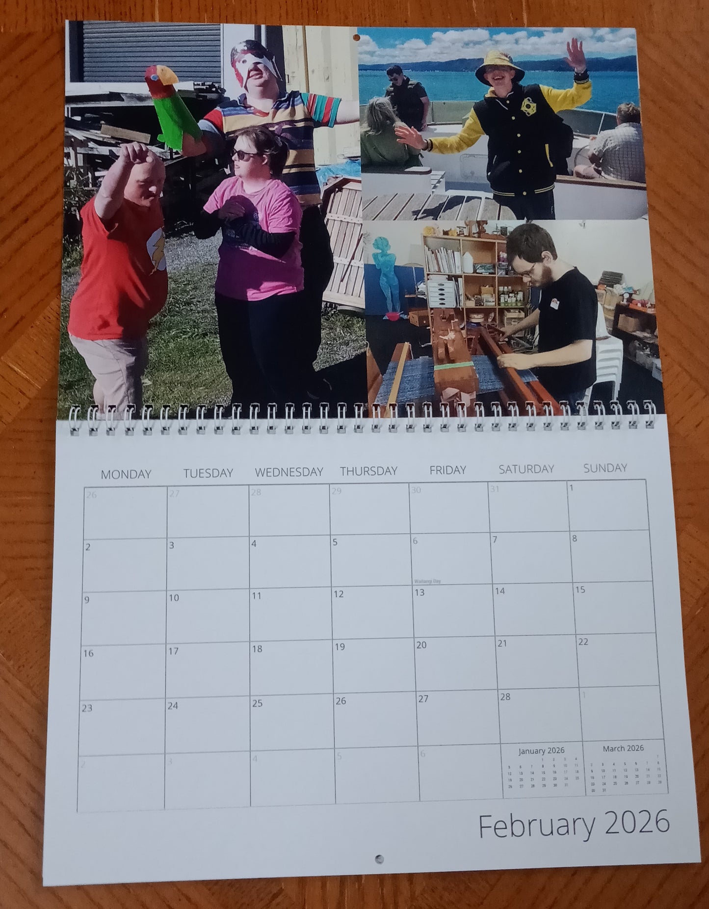 The Shed Project Kāpiti 2026 Wall Calendar Fundraiser
