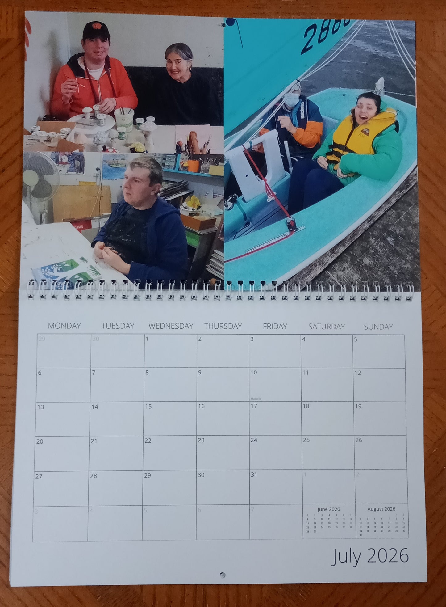 The Shed Project Kāpiti 2026 Wall Calendar Fundraiser