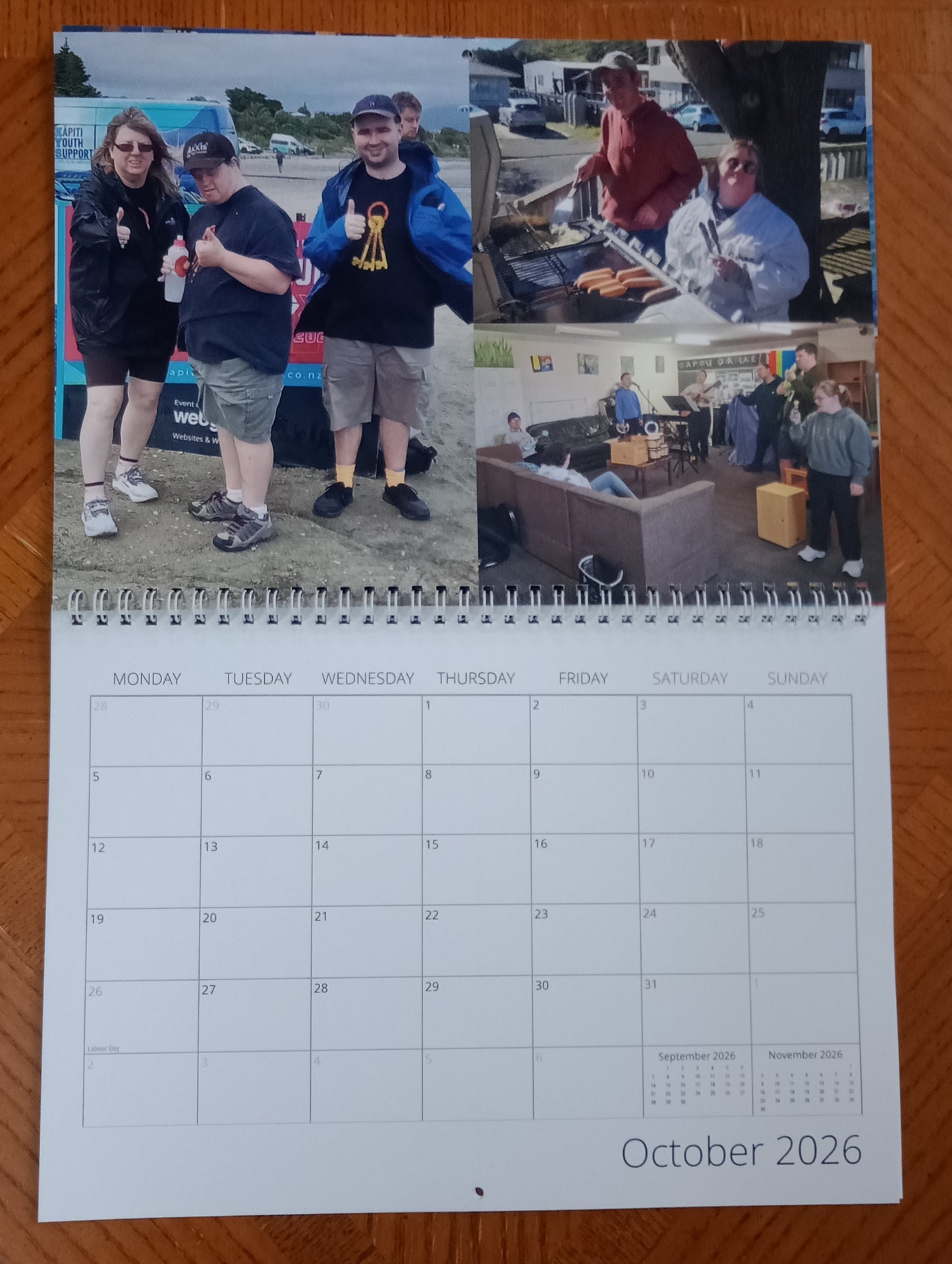 The Shed Project Kāpiti 2026 Wall Calendar Fundraiser