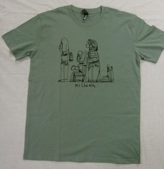 T-Shirt by MichaelOC, Sage Green