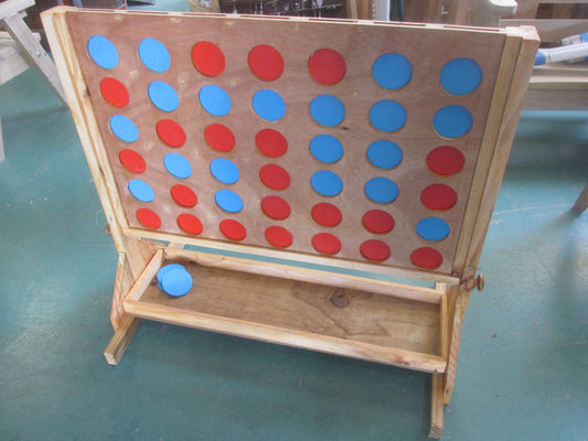 Giant Wooden Connect Four
