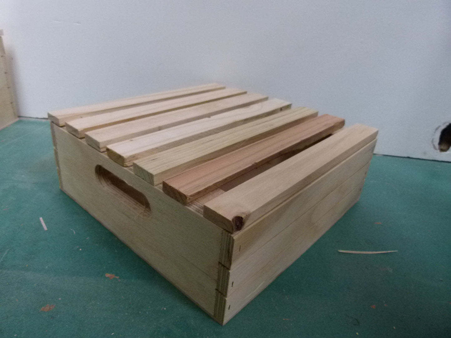Gift Box with Slatted Lid